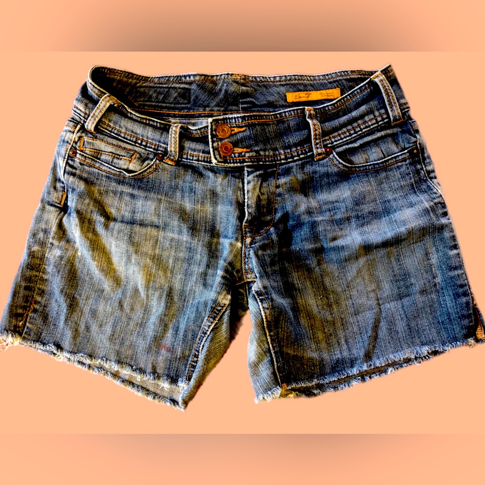 Dreamy Citizens Cut Off Jean Shorts